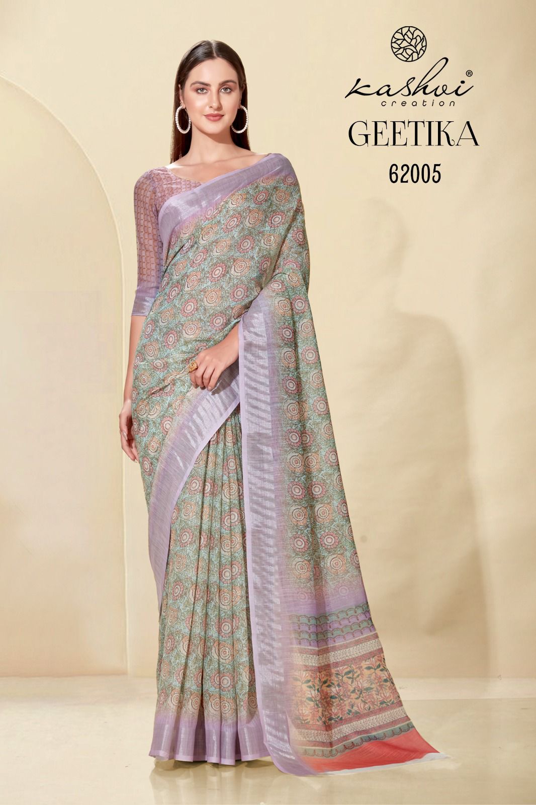 Kashvi Geetika By Lt 62001-62010 Printed Sarees Catalog